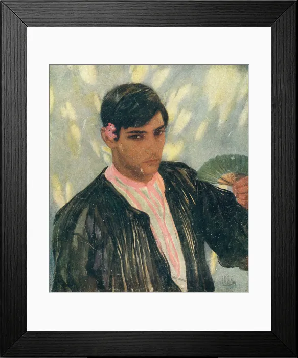 Framed Print : Jeune Catalan Framed Print : Jeune Catalan