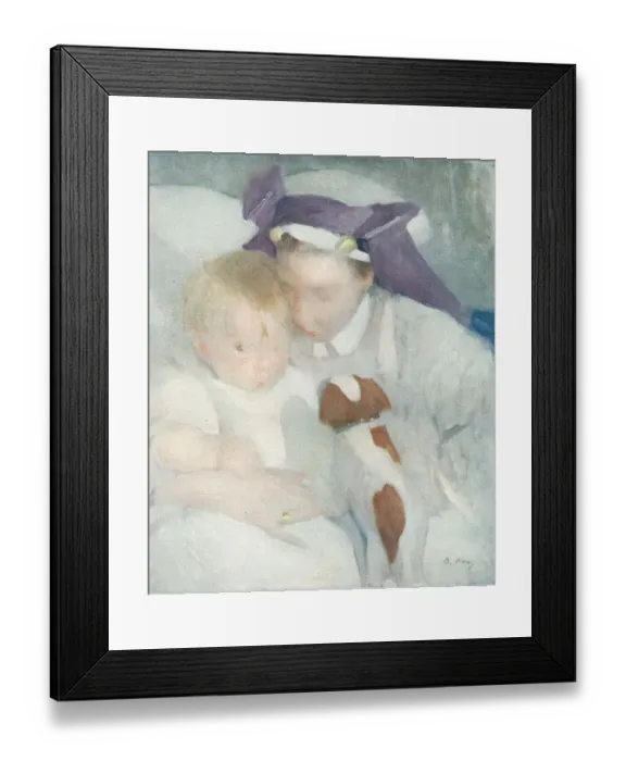 Framed Print : Jean and Nounou Framed Print : Jean and Nounou