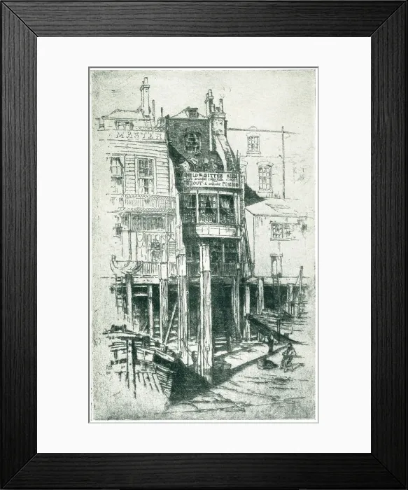 Framed Print : The Grapes, Limehouse Framed Print : The Grapes, Limehouse