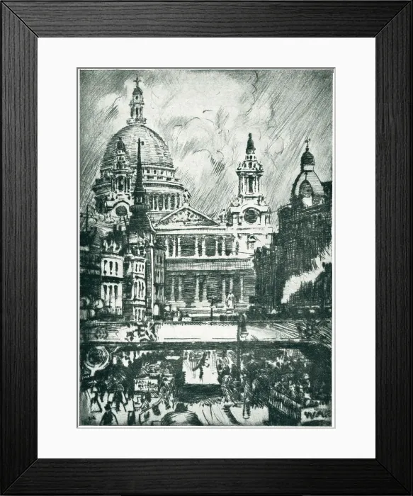 Framed Print : St. Pauls Cathedral Framed Print : St. Pauls Cathedral