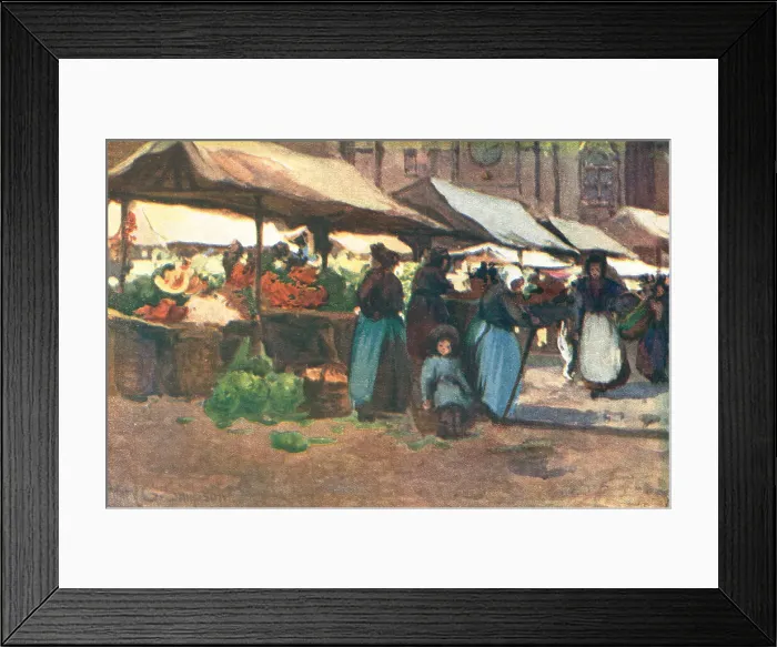 Framed Print : Vegetable Market Framed Print : Vegetable Market