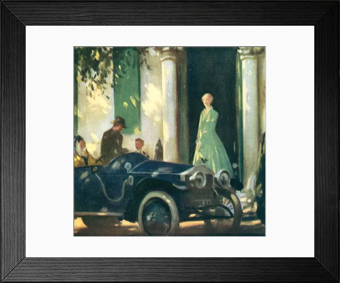 Framed Print : Rolls Royce Advertisement Framed Print : Rolls Royce Advertisement