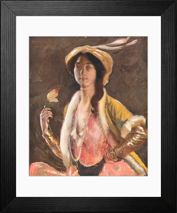 Framed Print : Portrait Of Miss B Framed Print : Portrait Of Miss B