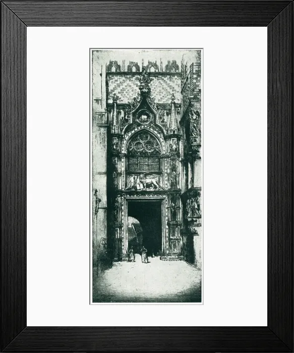 Framed Print : Porta Della Carta, Venice Framed Print : Porta Della Carta, Venice