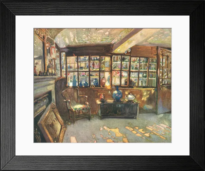 Framed Print : The Old Curiosity Shop Framed Print : The Old Curiosity Shop
