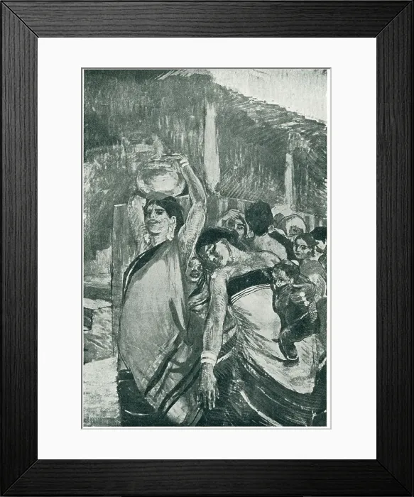 Framed Print : Street Scene At Madura Framed Print : Street Scene At Madura
