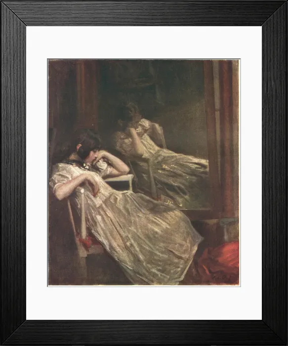 Framed Print : The Little Girl In White Framed Print : The Little Girl In White