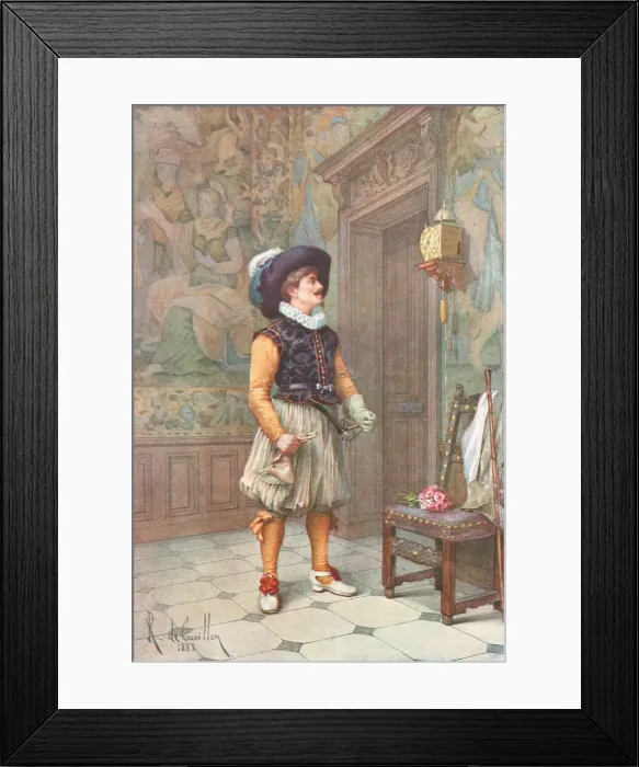 Framed Print : The Cavalier Framed Print : The Cavalier