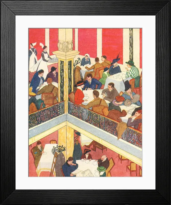 Framed Print : Restaurant Framed Print : Restaurant