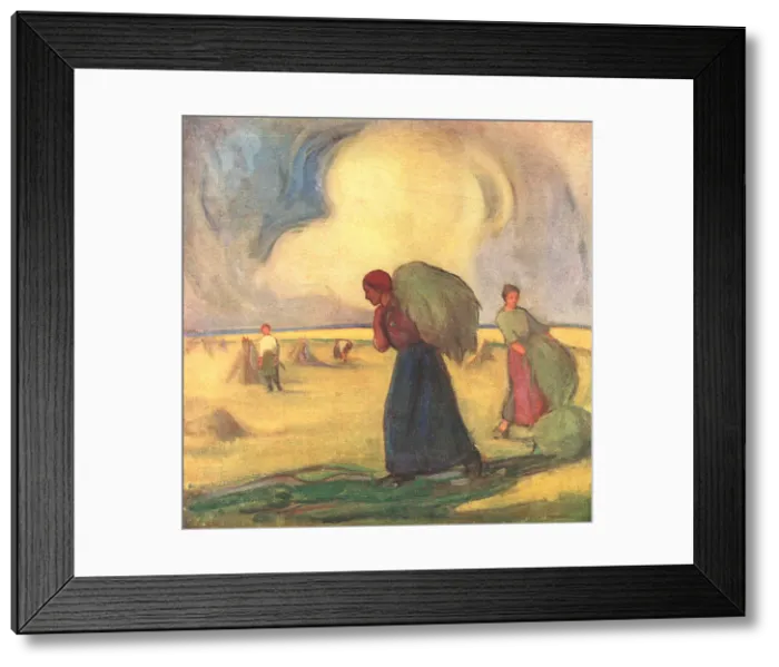 Framed Print : The Weed Gatherers Framed Print : The Weed Gatherers