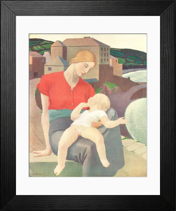 Framed Print : The Virgin Of The Harbour Framed Print : The Virgin Of The Harbour