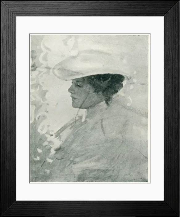 Framed Print : Portrait of a Woman Framed Print : Portrait of a Woman