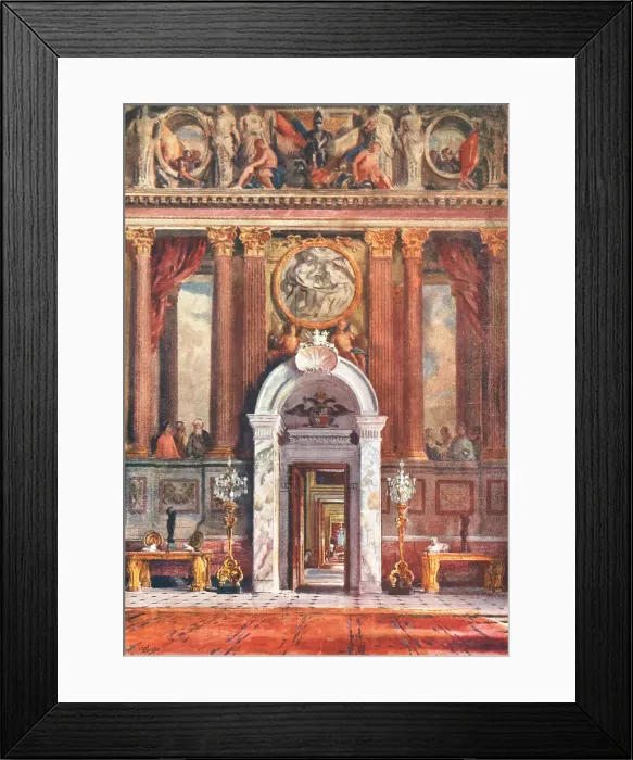 Framed Print : The Saloon, Blenheim Palace Framed Print : The Saloon, Blenheim Palace