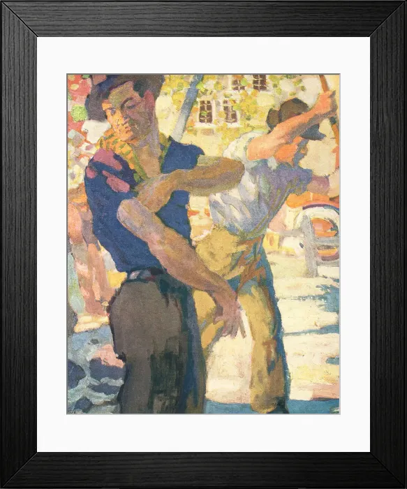 Framed Print : Boat Workers Framed Print : Boat Workers