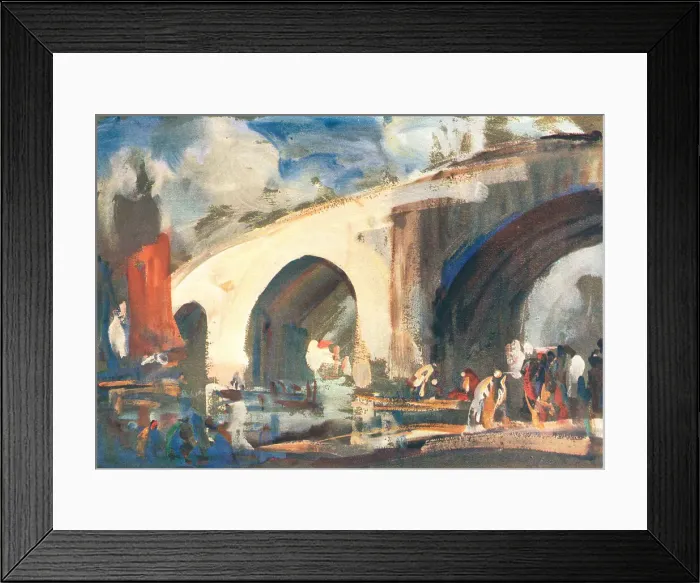 Framed Print : Shadowy Bridge Framed Print : Shadowy Bridge