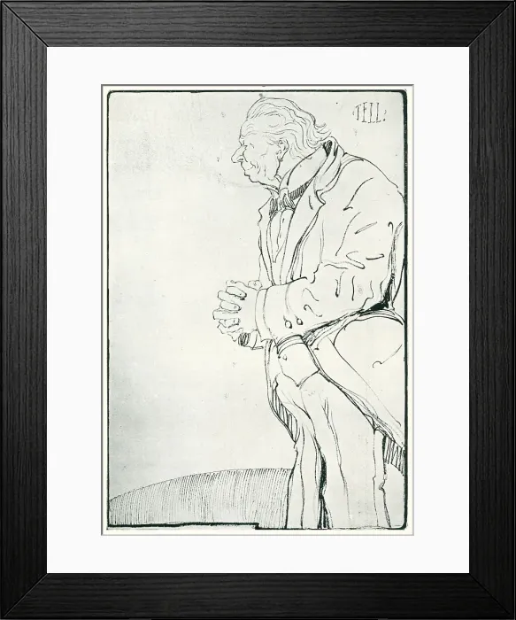 Framed Print : Portrait of a Man Framed Print : Portrait of a Man