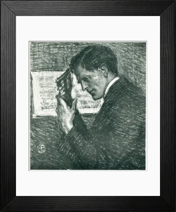 Framed Print : Portrait of a Musician Framed Print : Portrait of a Musician