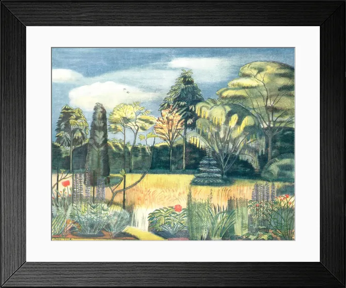 Framed Print : A Summer Garden Framed Print : A Summer Garden