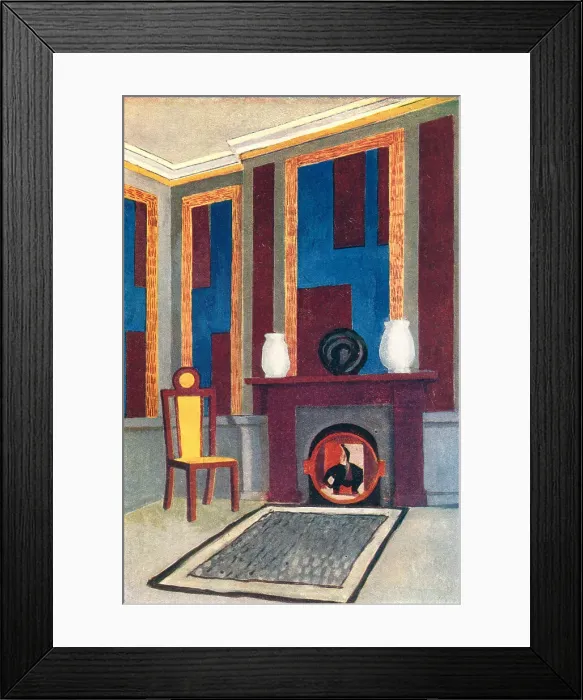 Framed Print : Omega Workshops Decoration Framed Print : Omega Workshops Decoration