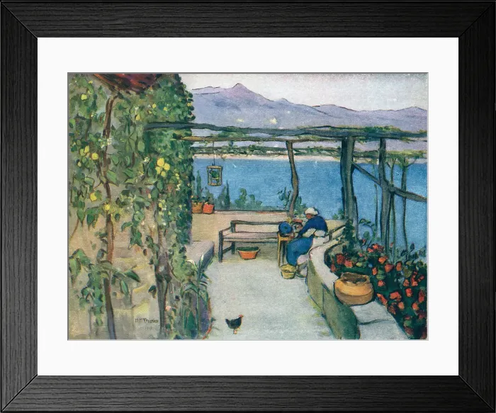 Framed Print : Parrot and Lacemaker Framed Print : Parrot and Lacemaker
