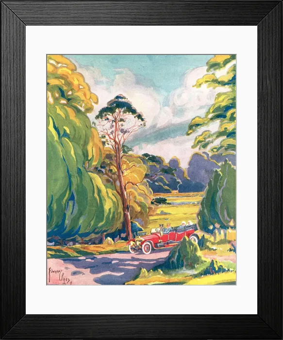 Framed Print : In Leafy Buckinghamshire Framed Print : In Leafy Buckinghamshire