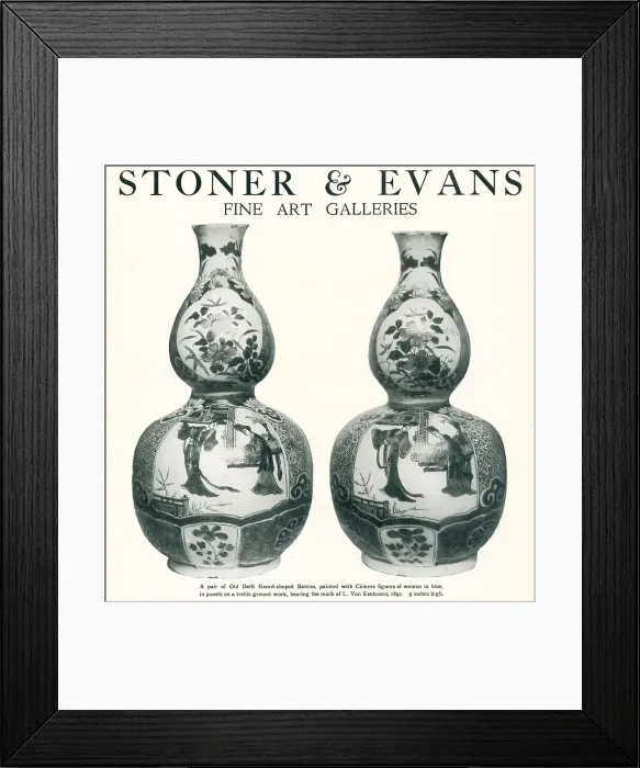 Framed Print : Stoner and Evans Advertisement Framed Print : Stoner and Evans Advertisement
