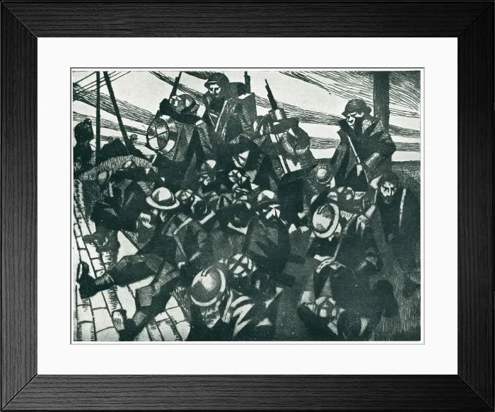 Framed Print : Troops Resting Framed Print : Troops Resting