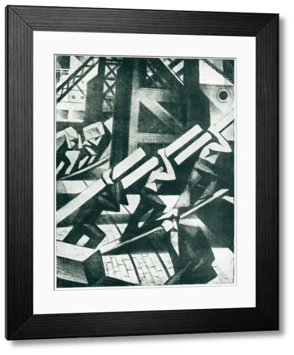 Framed Print : Loading The Ship Framed Print : Loading The Ship