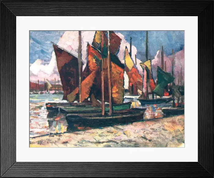Framed Print : Docked Boats Framed Print : Docked Boats