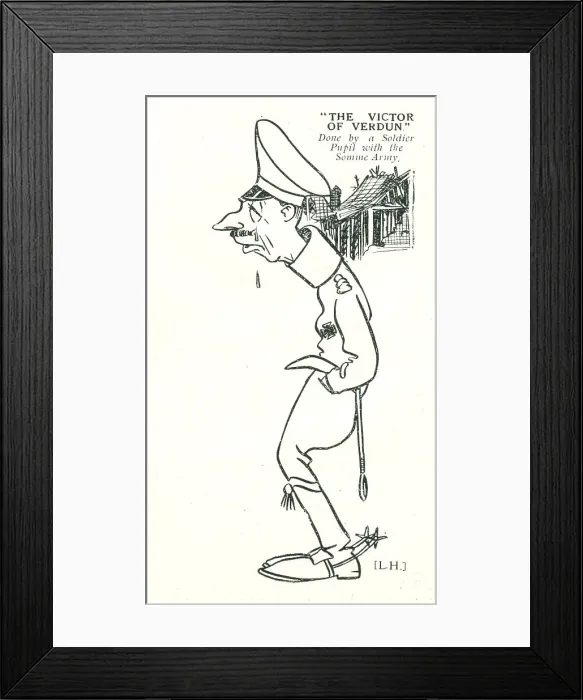 Framed Print : The Victor of Verdun Framed Print : The Victor of Verdun