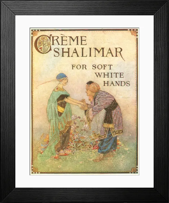 Framed Print : Dubarry Creme Shalimar Advertisement Framed Print : Dubarry Creme Shalimar Advertisement