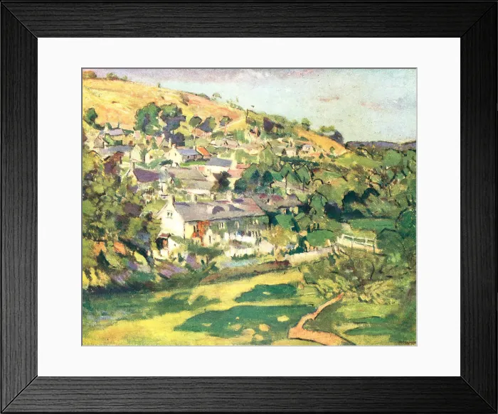 Framed Print : A Gloucestershire Village Framed Print : A Gloucestershire Village