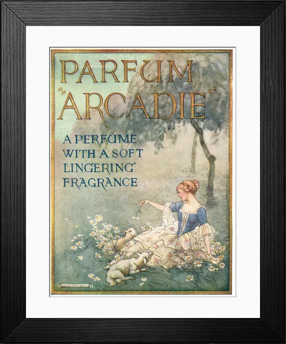 Framed Print : Dubarry Arcadie Advertisement Framed Print : Dubarry Arcadie Advertisement