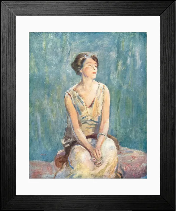 Framed Print : Mrs. Claude Johnson Framed Print : Mrs. Claude Johnson