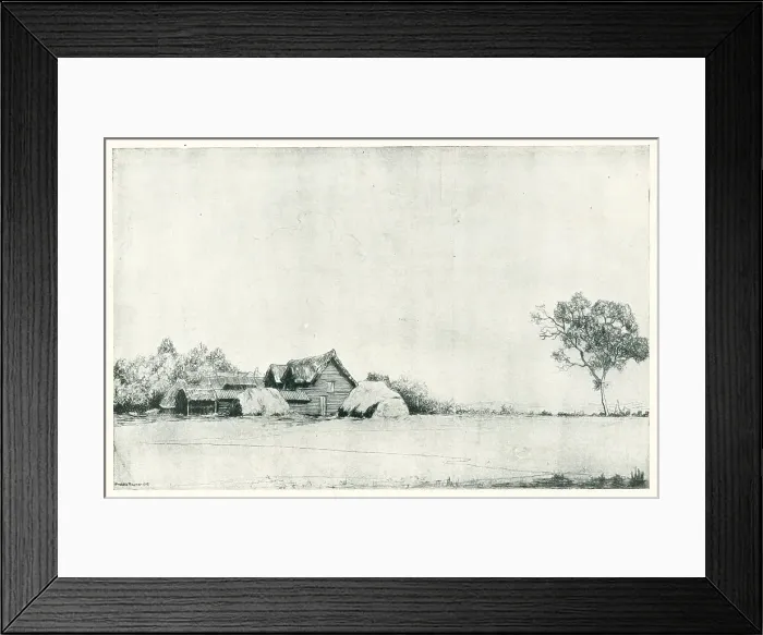 Framed Print : Greenstead Green Framed Print : Greenstead Green