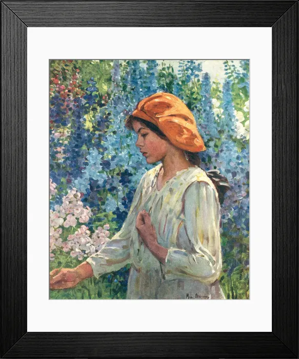 Framed Print : Delphiniums Framed Print : Delphiniums