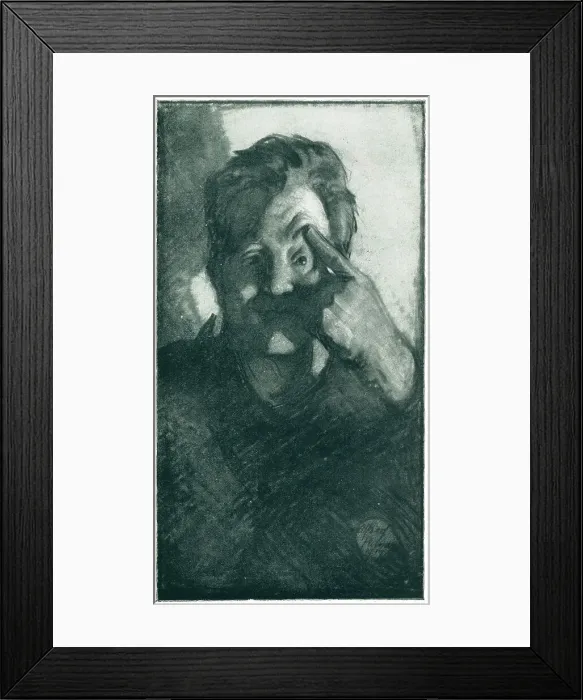 Framed Print : Portrait of a Man Framed Print : Portrait of a Man