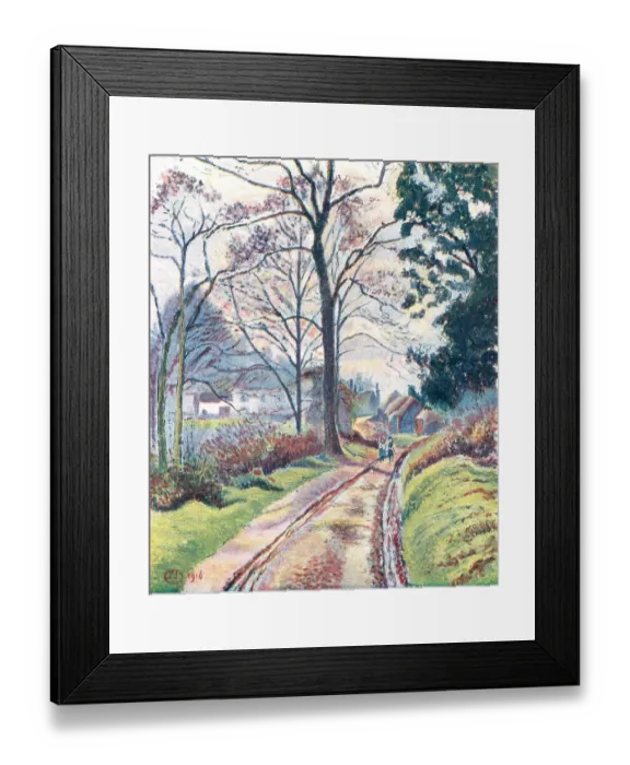 Framed Print : Crockhurst Lane, Cold Harbour Framed Print : Crockhurst Lane, Cold Harbour