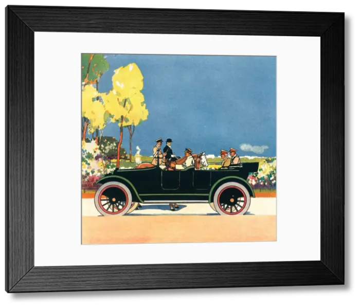 Framed Print : Willys Overland Advertisement Framed Print : Willys Overland Advertisement