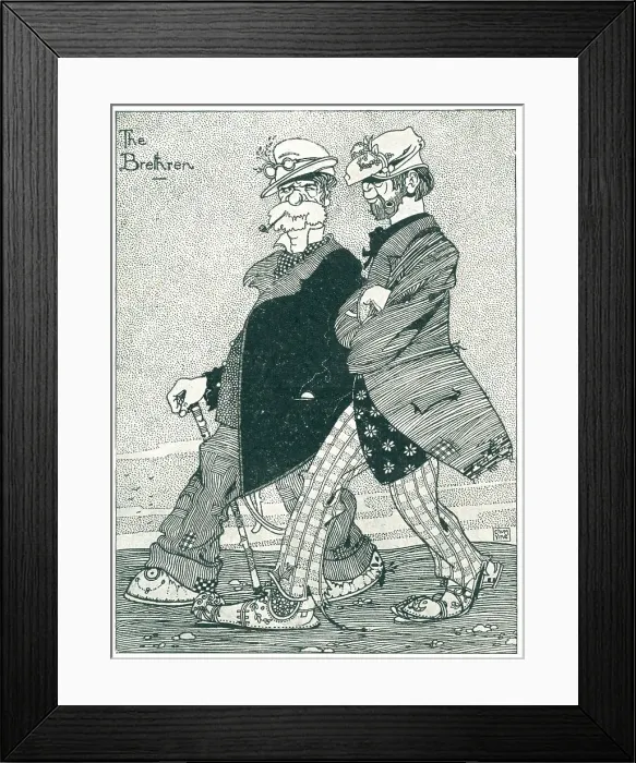 Framed Print : The Brethren Framed Print : The Brethren