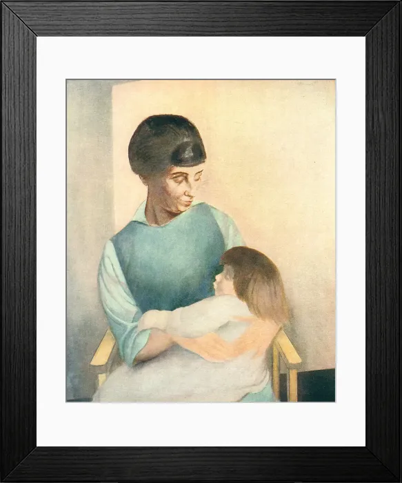 Framed Print : Mother and Child Framed Print : Mother and Child