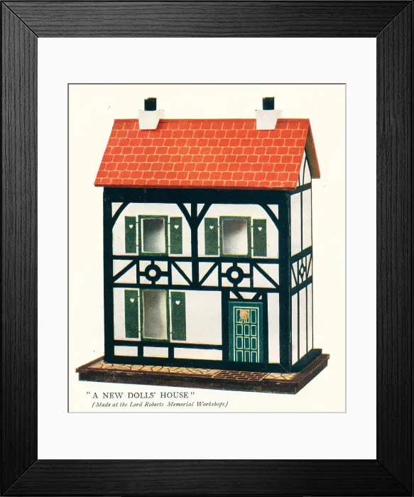 Framed Print : Lord Roberts Memorial Workshops Dolls House Framed Print : Lord Roberts Memorial Workshops Dolls House