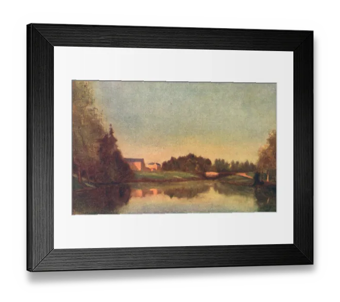 Framed Print : Lac DAvray Framed Print : Lac DAvray