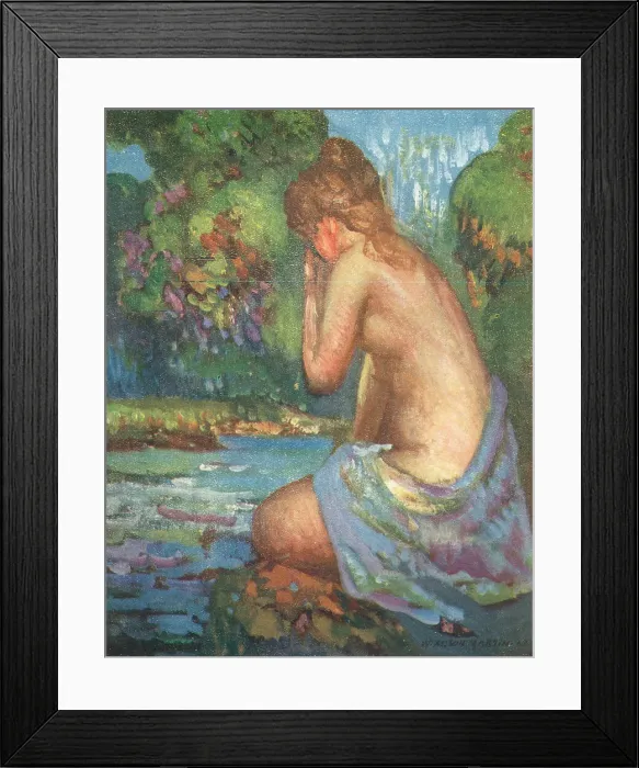 Framed Print : The Bather Framed Print : The Bather