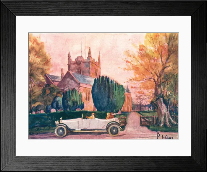 Framed Print : Old Basing Church Framed Print : Old Basing Church