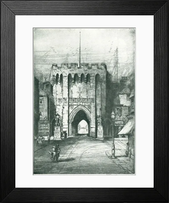 Framed Print : The Bargate, Southampton Framed Print : The Bargate, Southampton