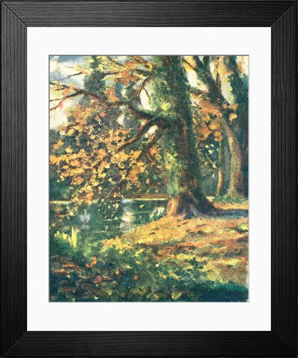 Framed Print : Autumn At Ickwell, Bury Framed Print : Autumn At Ickwell, Bury