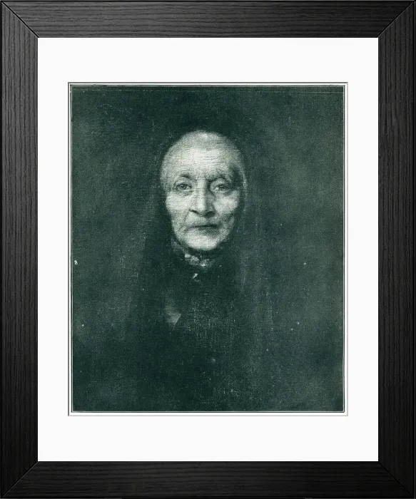 Framed Print : Une Aieule Framed Print : Une Aieule