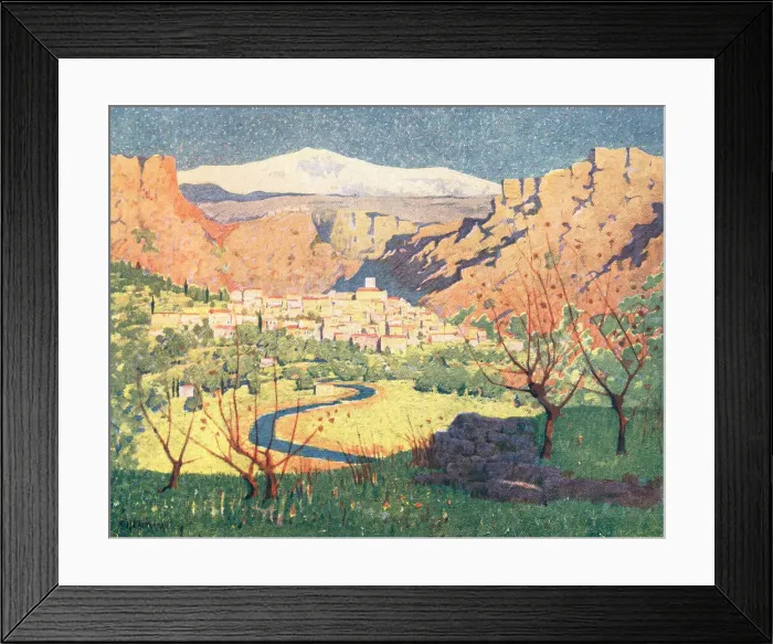 Framed Print : Sunlit Valley Framed Print : Sunlit Valley
