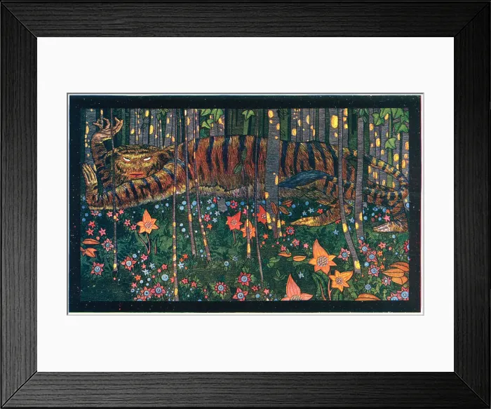 Framed Print : Forest Tiger Framed Print : Forest Tiger